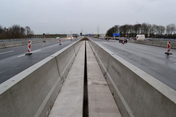 Autobahnfreigabe nach Ausbau 16