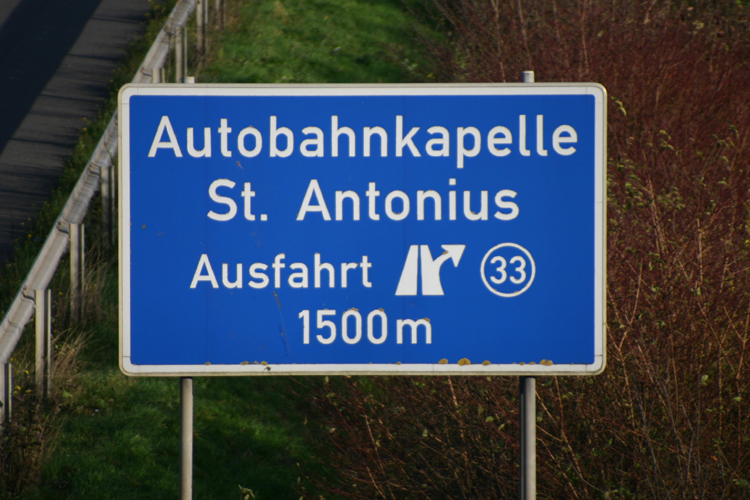 Autobahnkapelle St.Antonius Gescher Tungerloh-Capellen Bundesautobahn A31 8