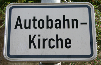 Autobahnkirche Waldlaubersheim  Autobahn A 61 82