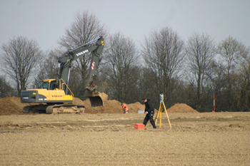 Autobahnkreuz Jackerath A 44 A 61 Vorarbeiten 49