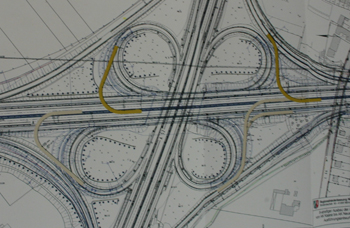 Autobahnkreuz Kaarst Bundesautobahnen A 52 A 57 166