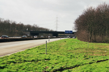 Autobahnkreuz Kaarst Bundesautobahnen A 52 A 57 5_1A