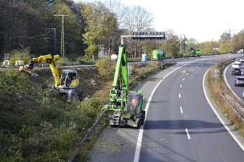 Autobahnkreuz Kaiserberg Duisburg Umbau Ausbau Bundesautobahn A3 A40 Ruhrschnellweg Spaghettiknoten Schimanski 158