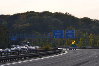 Autobahnkreuz Kaiserberg Duisburg Umbau Ausbau Bundesautobahn A3 A40 Ruhrschnellweg Spaghettiknoten Schimanski 376