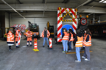 Autobahnmeisterei Kaarst GirlsDay 2023 autobahn gmbh Straßenwärterin Berufsorientierung 28