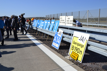 Autobahnneubau A 14 Colbitz Tangerhütte Autobahnbefürworter 87