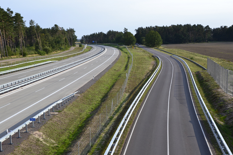 Autobahnneubau A 14 Colbitz Tangerhütte Bundestraße B 189 62