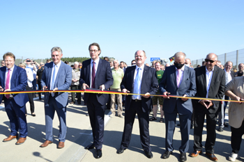 Autobahnneubau A 14 Colbitz Tangerhütte Scherenschnitt Verkehrsfreigabe 24