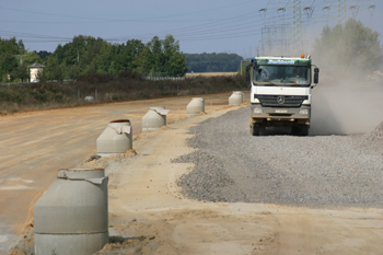 Autobahnneubau A 72 Chemnitz - Leipzig Frohburg 12