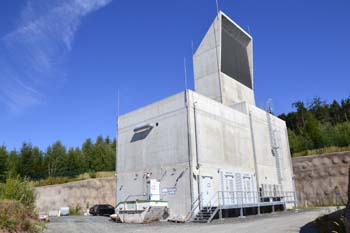 Autobahntunnel Hirschhagen Entrauchungsschacht Lüftergebäude Entlüftungsturbine 00