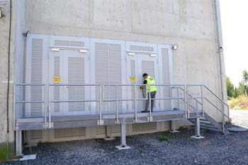 Autobahntunnel Hirschhagen Entrauchungsschacht Lüftergebäude Entlüftungsturbine 28