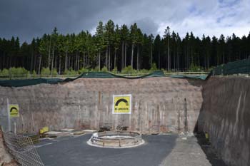 Autobahntunnel Hirschhagen Entrauchungsschacht Lüftergebäude Entlüftungsturbine 79