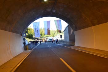 Autobahntunnel Hirschhagen Verkehrsfreigabe Einweihung Autobahn A 44 Kassel Helsa Hessisch Lichtenau Eisenach 391