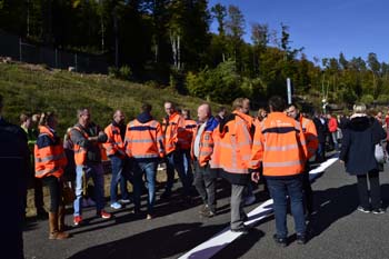 Autobahntunnel Hirschhagen Verkehrsfreigabe Einweihung Autobahn A 44 Kassel Helsa Hessisch Lichtenau Eisenach 96