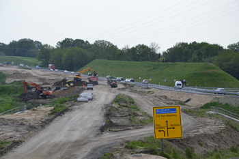 Autobahnweiterbau A21 Kiel Hamburg Stolpe Nettelsee 02