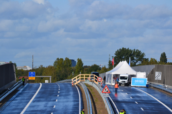 B75n B4 A252 A253 Einweihung Wilhelmsburger Reichsstraße Verkehrsfreigabe Hamburg DEGES 97