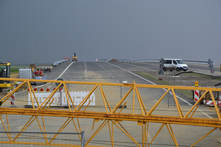 Baggerquerung Großgerät Stahlkoloss Braunkohle Tagebau Garzweiler II Jüchen Neue Autobahn A44n 28