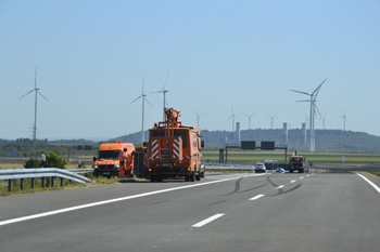 Bauarbeiten an der neuen Autobahn A44n Aachen - Neuss 09