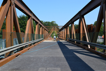 Behelfsbrücke Autobahn Recklinghausen Baustelle 18