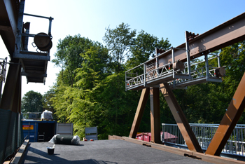 Behelfsbrücke Autobahn Recklinghausen Baustelle 30