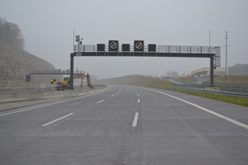 Bundesautobahn A4 Jagdbergtunnel Nordrhre Verkehrsumlegung52