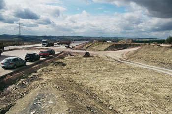 Bundesautobahn A4 Parkplatz Hainich-Nord  PWC 18