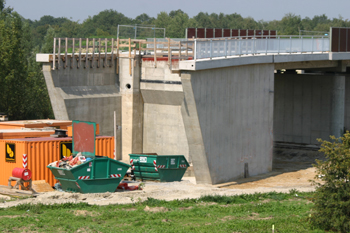 Bundesautobahn A61 Venlo Kaldenkirchen Eisenbahnstrecke 651