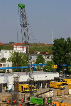 Bundesautobahn A 100 16. Bauabschnitt Berlin Neukölln - Treptow Grenzallee 90