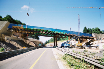 Bundesautobahn A 1 Wuppertal Ehrenbergstrae 01