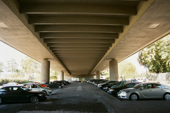 Bundesautobahn A 643 Mainz - Wiesbaden Schierstein Rheinbrcke 05