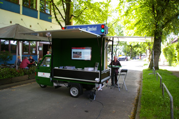 Bundesautobahn A 7 Hamburg Stellingen Schnelsen Hamburger Deckel Infomobil 07
