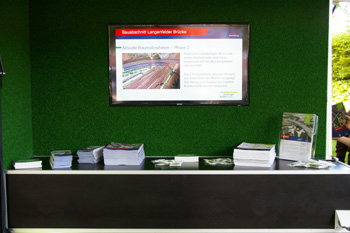 Bundesautobahn A 7 Hamburg Stellingen Schnelsen Hamburger Deckel Infomobil 10