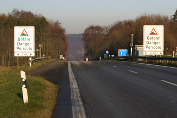 Bundesautobahn A 8 Parkplatz Drackensteiner Hang 14