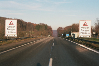 Bundesautobahn A 8 Parkplatz Drackensteiner Hang 22