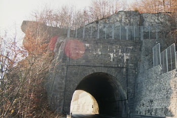 Bundesautobahn Drackensteiner Hang Albabstieg Nasenfelstunnel A 8 Autobahntunnel39