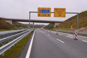 Bundesfernstraße B50n Autobahnkreuz Wittlich - Platten Altrich Kraftfahrstraße 07