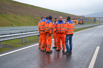 Bundesfernstraße B50n Autobahnkreuz Wittlich - Platten Altrich Straßenmeisterei 81