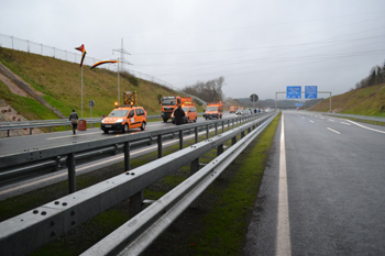 Bundesfernstraße B50n Autobahnkreuz Wittlich - Platten Altrich Straßenmeisterei 98