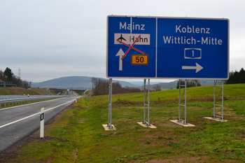 Bundesstraße B50n Autobahnkreuz Wittlich - Platten Altrich Einweihung 05