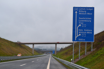 Bundesstraße B50n Autobahnkreuz Wittlich - Platten Altrich Einweihung 41