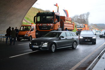 Bundesstraße B50n Autobahnkreuz Wittlich - Platten Altrich Einweihung 89