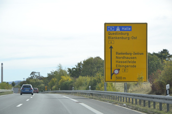 Bundesstraße B6n Nordharzautobahn A36 287