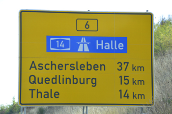 Bundesstraße B6n Nordharzautobahn A36 294