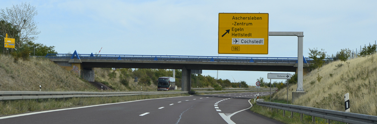 Bundesstraße B6n Nordharzautobahn A36 413
