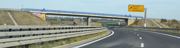 Bundesstraße B6n Nordharzautobahn A36 456