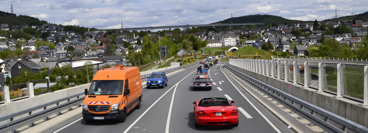 Bundestrae B62n Httentalstrae Siegen Eiserfeld Niederschelden 85