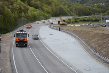 Bundestrae B62n Httentalstrae Siegen Eiserfeld Niederschelden Verkehrsfreigabe 13