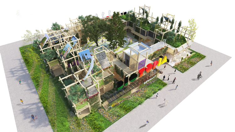 Deutscher_Garten_Floriade2022_Autobahn Niederlande