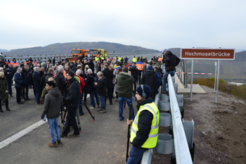 Feierliche Verkehrsfreigabe Bundesstrae B50n Hochmoselbrcke Einweihung 69