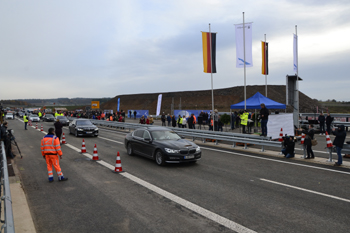 Feierliche Verkehrsfreigabe Bundesstraße B50n Hochmoselbrücke Einweihung 72